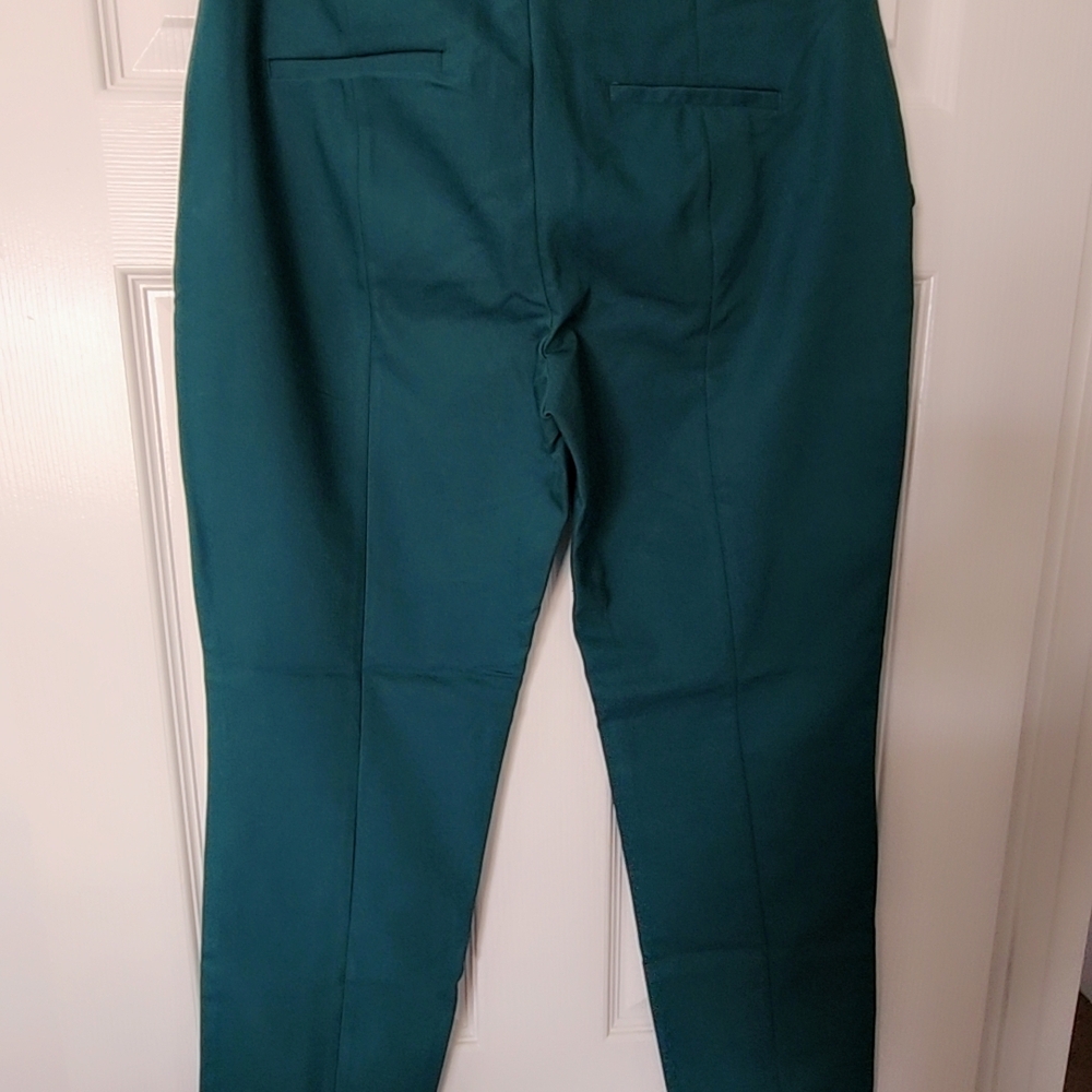 Express Women's Teal Straight Leg Pants